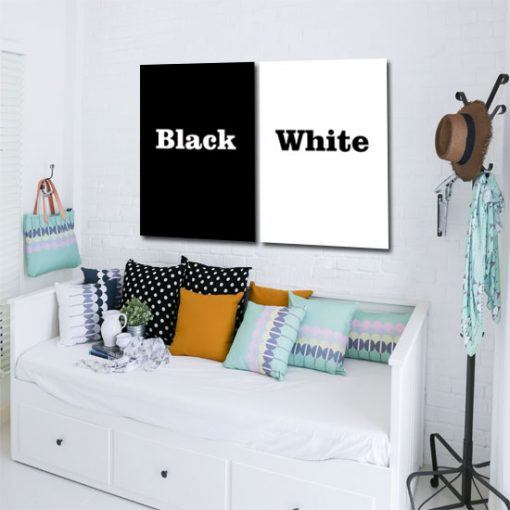 plakaty czarno-białe