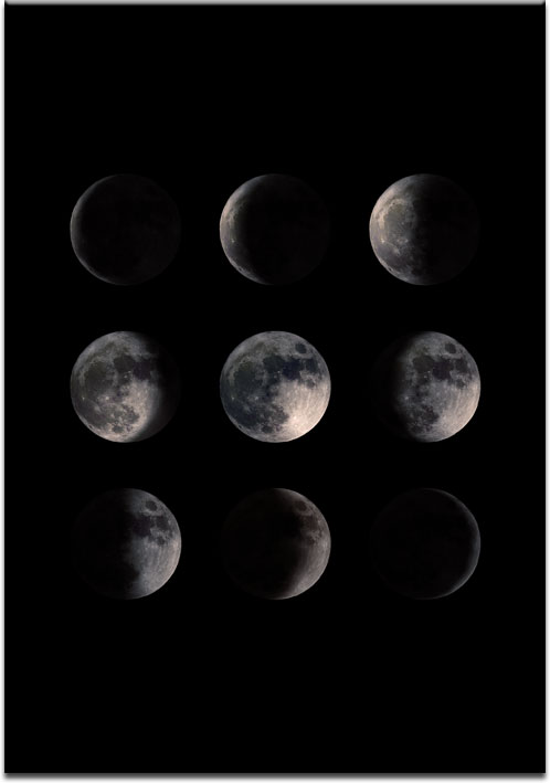 plakaty z księżycem
