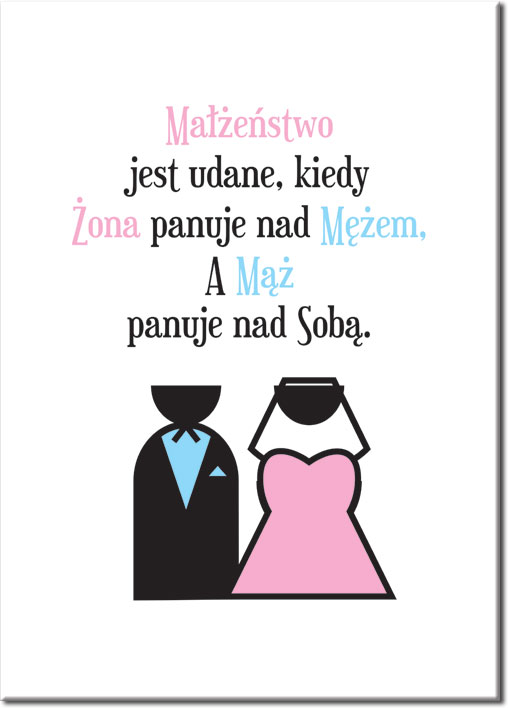 plakaty o małżeństwie