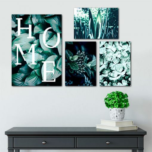plakaty z roślinami
