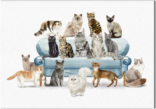 Plakat dla miłośnika kotów