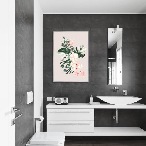 Plakat do dekoracji łazienki