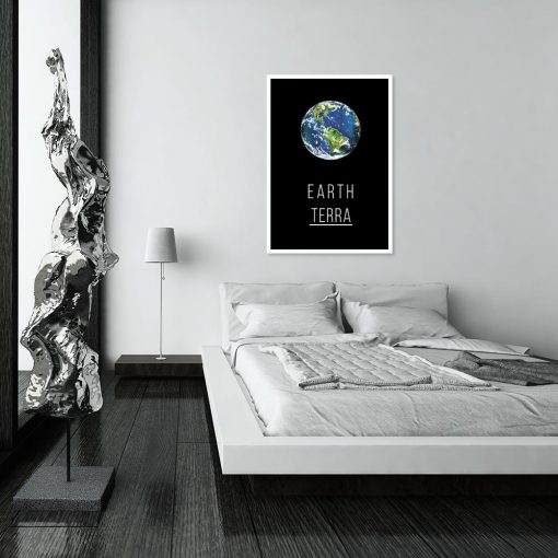 Plakat z Ziemią