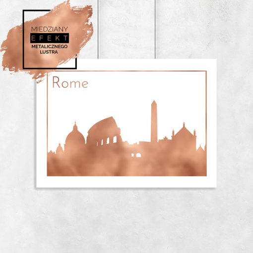 miedziany Rzym na plakacie
