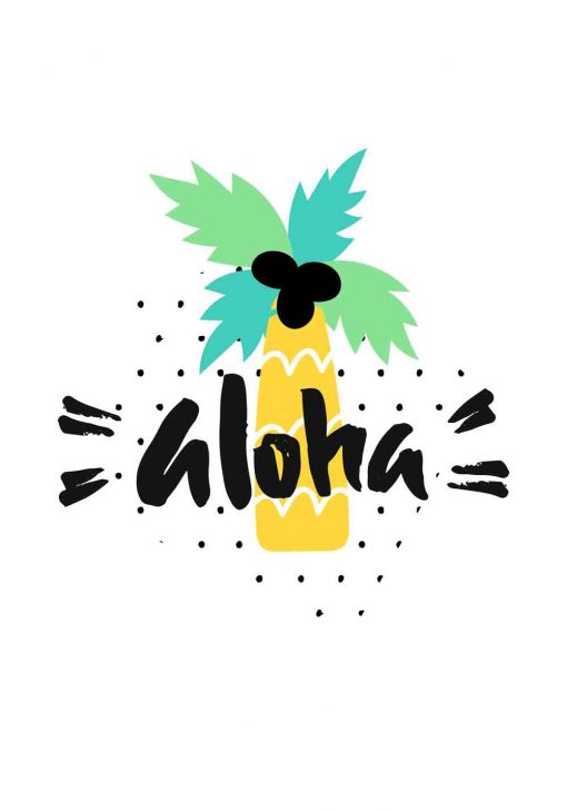 plakat aloha